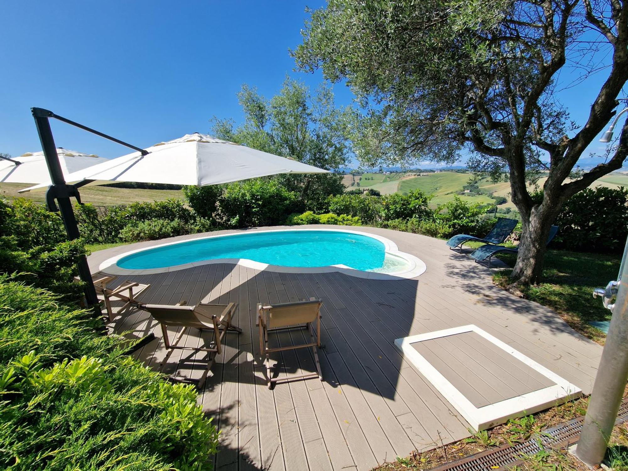 Casali Marchigiani - Ville Vacanza Private Con Piscina Ostra Exterior photo